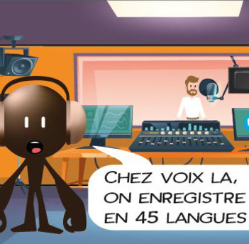 voix la enregistre plus de 45 langues en voix off